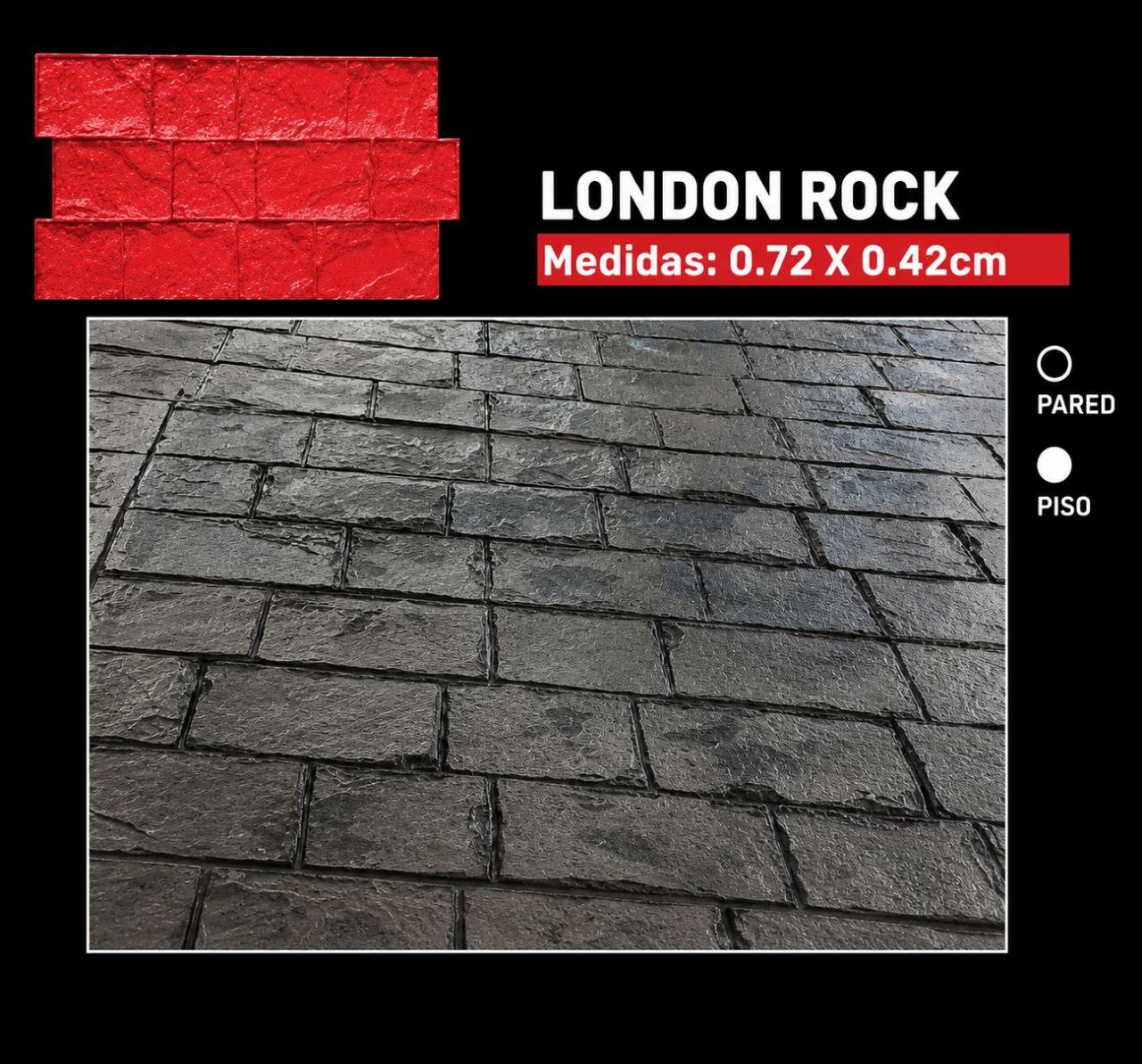 Molde London Rock