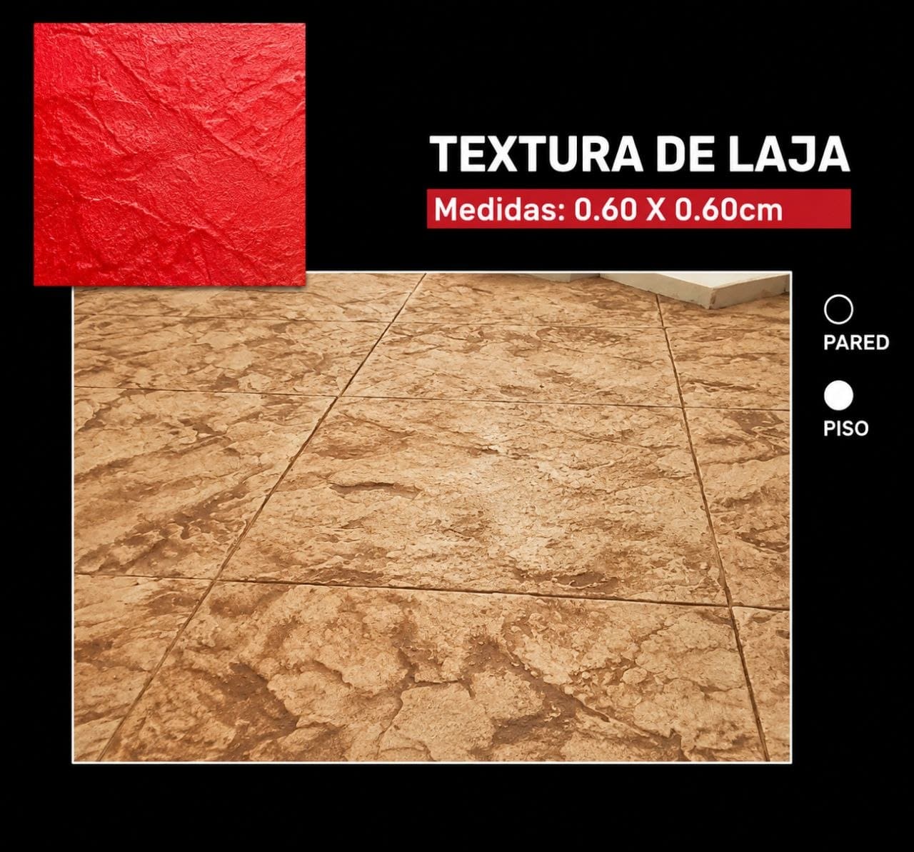 Molde Textura de Laja